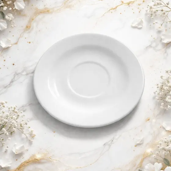 2 Pires Para Xicara 180ml Porcelana Branco