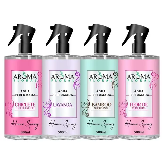Home Spray Água Perfumada para Tecidos, Roupas e Lençóis Perfume para Ambientes