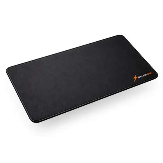 Mouse Pad Gamer 70x35 cm Preto  Base Antiderrapante e Escritorio Jogos