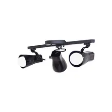 Luminaria de Teto Spot Trilho 3 Alpha Direcionável E27 Preto