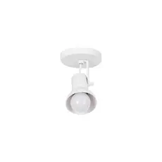 Luminaria de Teto Spot Sobrepor 1 Lâmpada Direcionável Branco