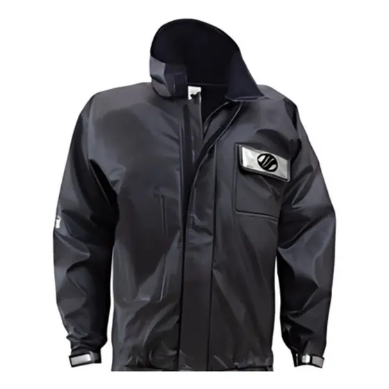 Jaqueta Capa de Chuva Alba Europa Moto PVC Impermeável Motociclista Motoqueiro Motoboy Blusão Proteção Chuva
