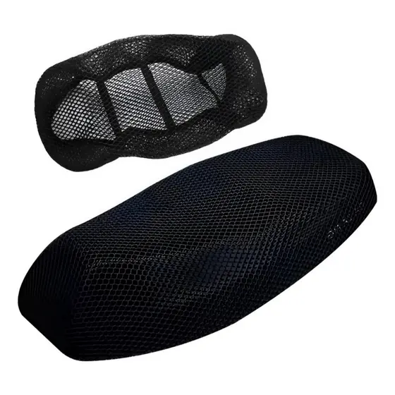 Capa Banco Termica Moto Rede Scooter Biz Pop Pcx Adv Nmax Redinha Universal Com Elástico Telinha
