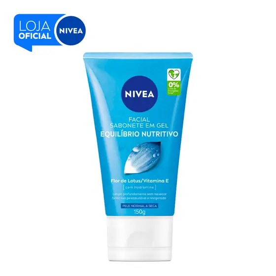 NIVEA Sabonete Facial em Gel Equilíbrio Nutritivo 150g