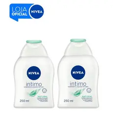 KIT NIVEA Sabonete Líquido Íntimo Natural 250ml - 2 unidades