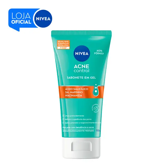 NIVEA Sabonete Facial em Gel Acne Control 150g