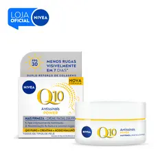 NIVEA Creme Facial Antissinais Q10 Power Dia FPS 30 50g