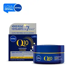 NIVEA Creme Facial Antissinais Q10 Power Noite 49g