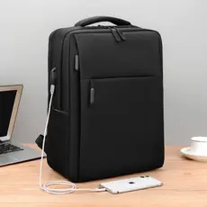 Mochila Masculina Feminina Para Notebook Moda 18L 15.6 Polegadas Entrega Fone de Ouvido e USB