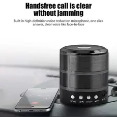 Mini Caixinha Som Ws-887 Bluetooth Portátil Usb Mp3 P2 Sd Rádio Fm