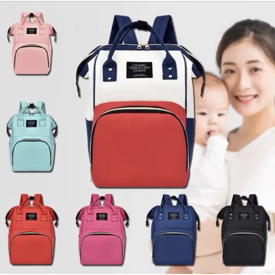 Mochila Feminina Bolsa Maternidade Bebê Multifunção Mamadeira Térmica