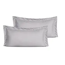 Kit 2 Fronhas King Size 90x50 Gigante Percal 200 Fios Com 3 Abas Hotelaria Capa De Travesseiro Lisa
