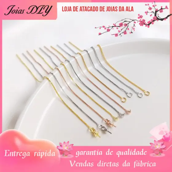Brincos banhados a ouro 18K banhados a ouro com preservação de cores, ouro branco com unhas, olho de ovelha, brincos DIY