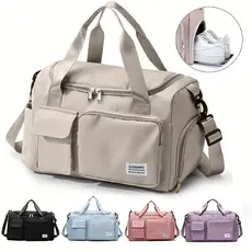 Bolsa Mala de Viagem Multifuncional de Grande Capacidade Resistente e Impermeável