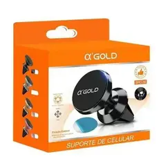 Suporte Magnético Celular Imã Veicular A'gold Metal Spc-34