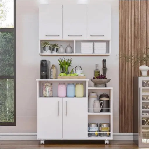 Cozinha Compacta Armário E Balcão Fruteira Móveis AMG Decore Oficial