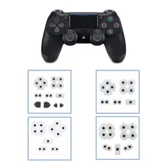 Kit Borrachas Condutivas Reparo Botões para Controle Playstation Ps4 Dualshock