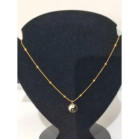 Corrente feminina dourado + pingente Tony Country