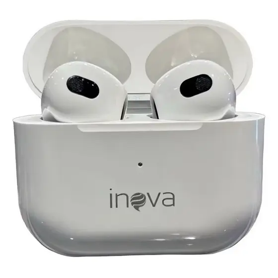 Fone de Ouvido Bluetooth Inova FON-20407 Sem Fio | Som Estéreo, Microfone,  Android e iPhone
