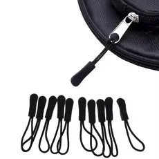 Kit Puxador Zíper Universal 10 Unid | Ideal para Mochilas, Bolsas e Roupas