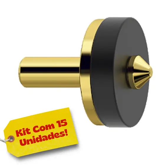 Kit Com 15 Vedante Courinho Carrapeta de Metal Para Reparo Registro Torneira Vedante 3/4