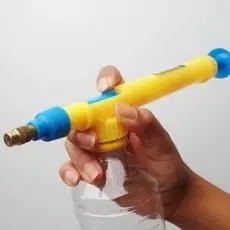 Pulverizador Garrafa Pet Bico Regula Pressão Resistente Portátil Manual Regador Aplicador Veneno