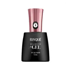 Risqué Top Coat Diamond Gel Extra Brilho 9,5ml