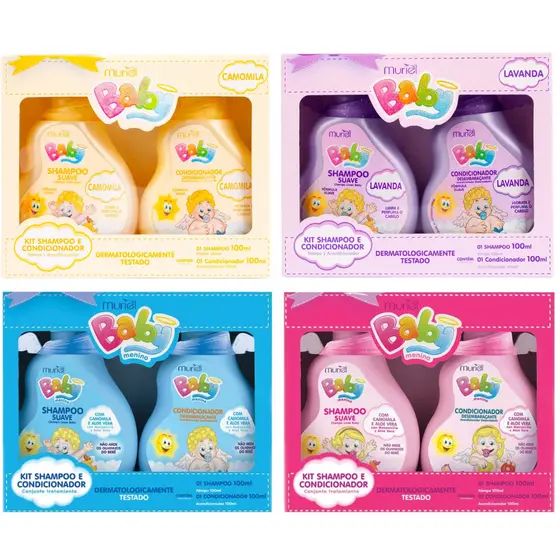 Muriel Baby Kit Shampoo e Condicionador 100ml
