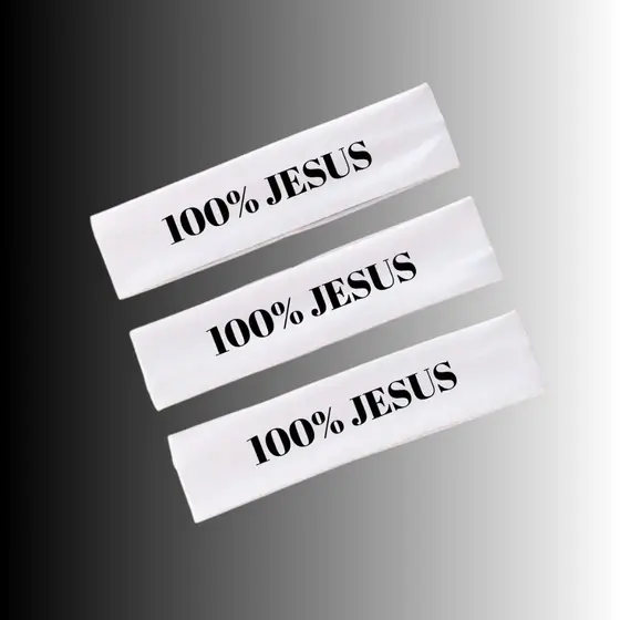 1,2,3 TIARA NEYMAR 100% JESUS.FAIXA DE CABELO.TESTEIRA.TECIDO LEVE  RESPIRAVEL BIO ELASTICO