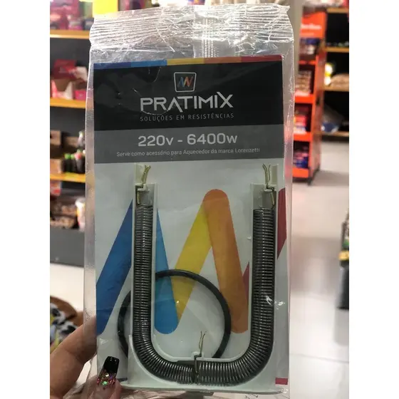 Resistência Aquecedor Lorenzetti 220v 6400w PratimiX