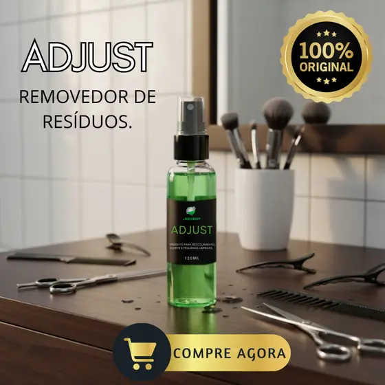 Removedor Adjust 120ml Prótese Capilar Peruca E Mega Hair