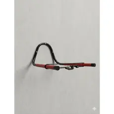 Suporte Horizontal Parede 2 Bikes Universal C/ Furo Cadeado Brinde Extensor