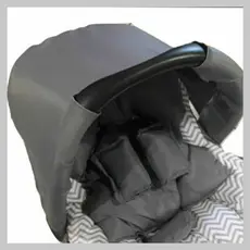 Capota/protetor de sol para bebê conforto Safety/Cocoon/Primo Viaggio (enviar aFOTOdo BB conforto)
