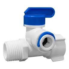 Adaptador T com Registro 1/2 para 3/8 Engate Rápido – Filtro, Purificador e Mangueira