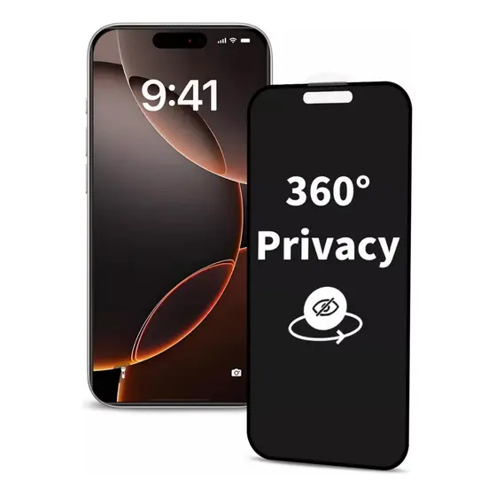 Película Privacidade 360° Para iPhone 16 14 Pro Max