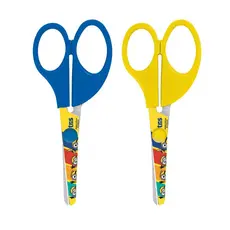 Tesoura Escolar Minions Lâmina Decorada 13cm - Tris