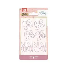 Clips Para Papel Rosa C/8 UN Barbie - Tris