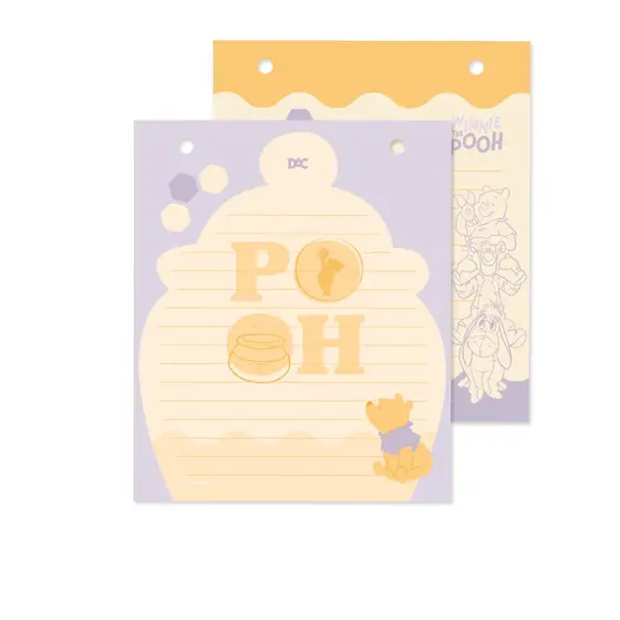 Refil de folhas para mini ficheiro Vertical com 80 Folhas 90g Ursinho Pooh - DAC
