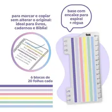 Marcador De Linhas Autoadesivo Holic Dreamy 6x20 Folhas  Tris