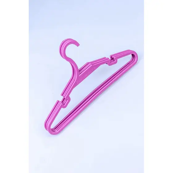 KIT 30 CABIDE INFANTIL BEBÊ ROSA - CABIDES PARA ROUPAS 30 UNIDADES