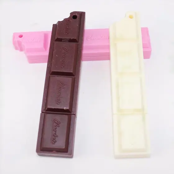 Caneta Esferográfica De 3 Peças De Chocolate Para Escritório Escolar