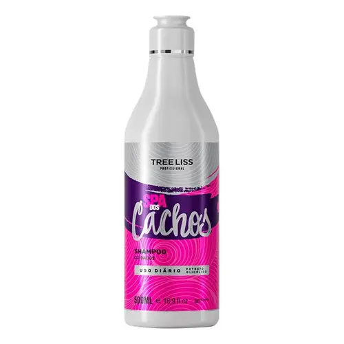 Shampoo Spa dos Cachos 500ml Para Cabelos Cacheados - Treeliss Profissional