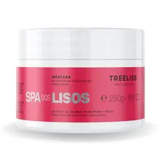 Máscara Spa dos Lisos 250g Para Cabelos Ressecados e Sem Brilho - Treeliss Profissional