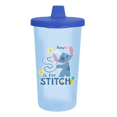 Copo Easy Infantil 340ml Stitch Azul