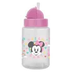 Copo com Canudo Retrátil 340ml Minnie BabyGo