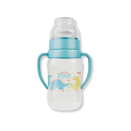 Super Copo Treinamento 300ml C/ Alça e Bico Flexível Little Dino BabyGo