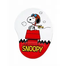 Mouse Pad Ergonômico Snoopy + Porta Copo
