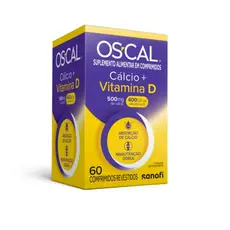 Oscal D 60 Comprimidos 500mg+400ui