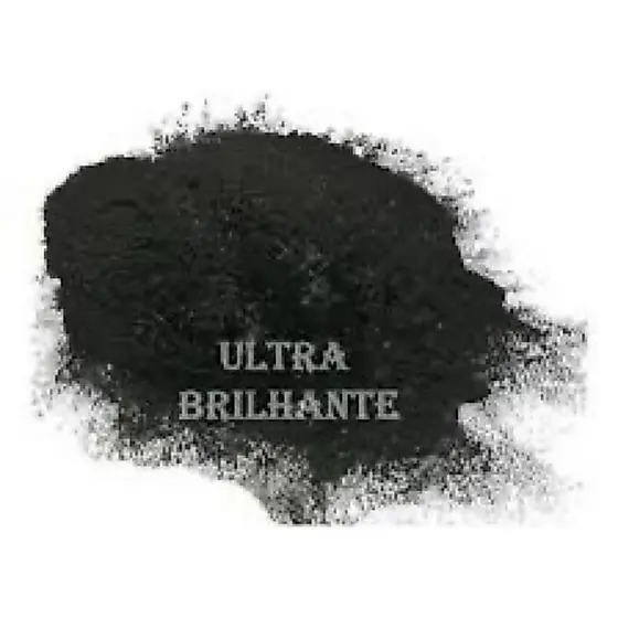 Óxido de alumínio 400 ultra brilhante preto no kg exclusividade