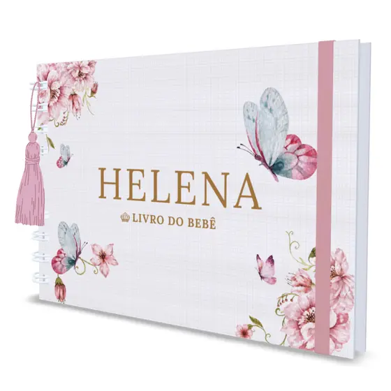 Livro Do Bebê Personalizado Menina Recordações Capa Dura Maternidade Feminino Com Varios Temas